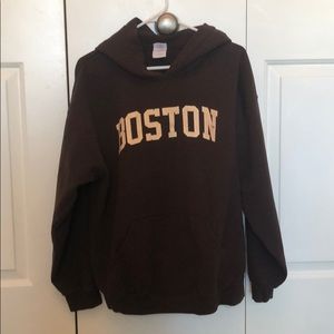 👗Boston hooded sweatshirt, large front pocket